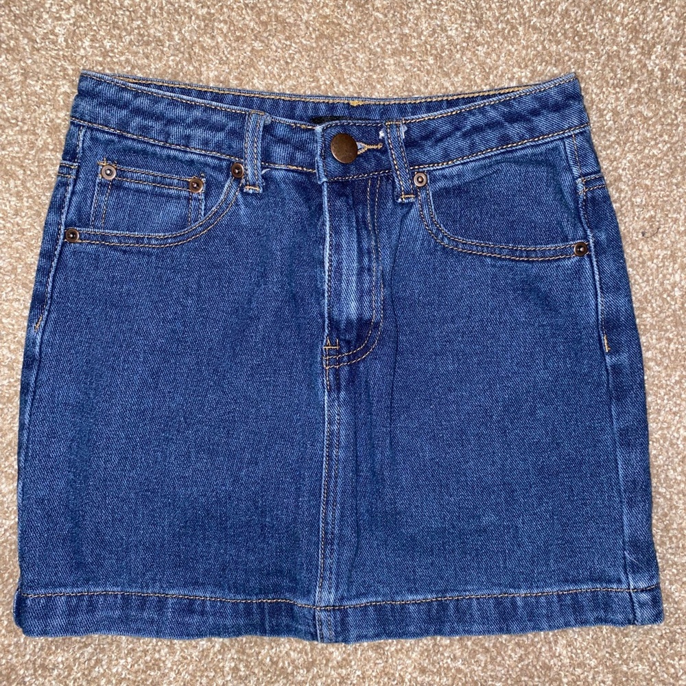 Forever 21 Jean mini skirt.